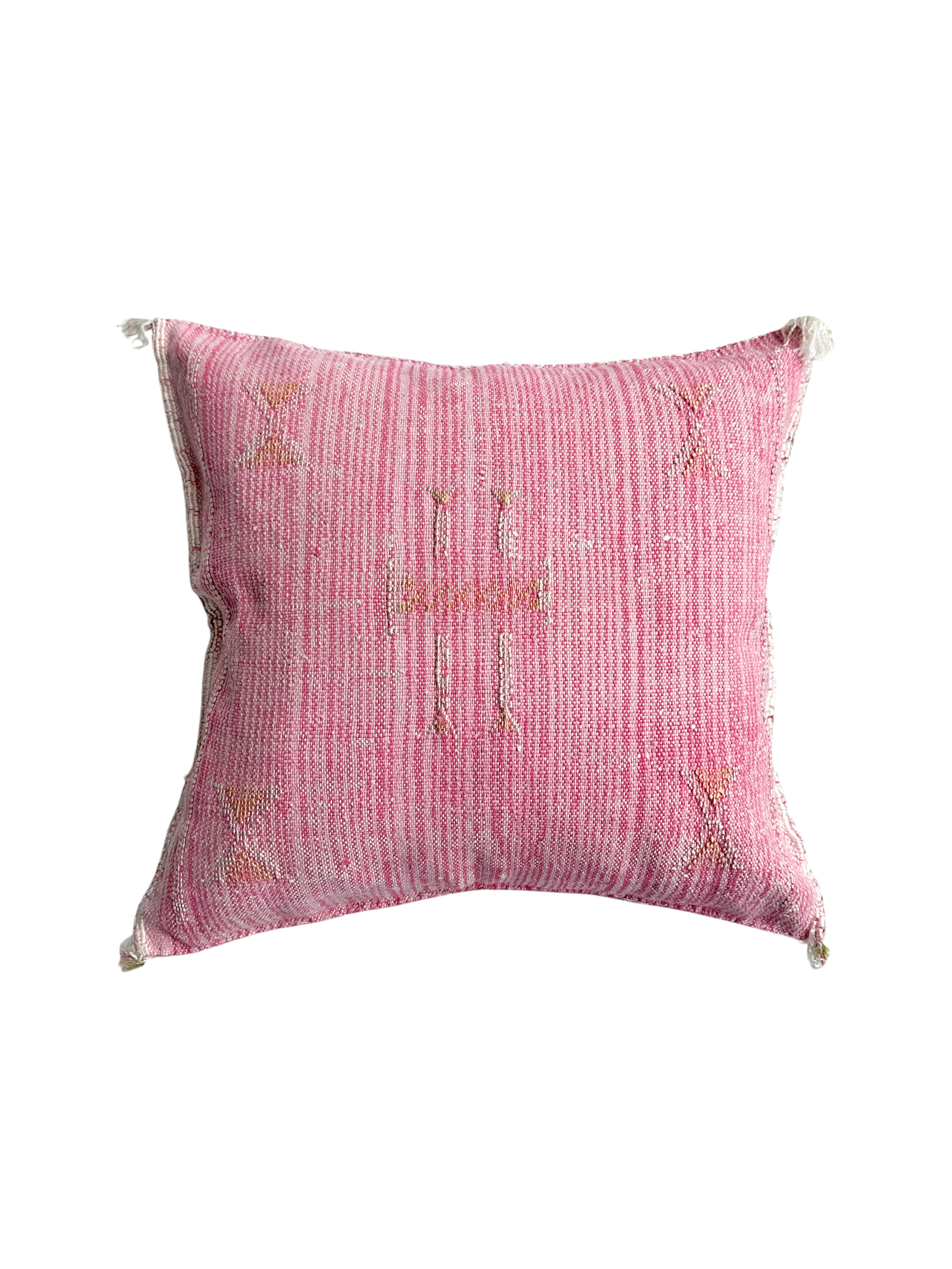 Moroccan Cactus Silk 50x50cm | Pink