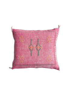 Moroccan Cactus Silk 50x50cm | Pink