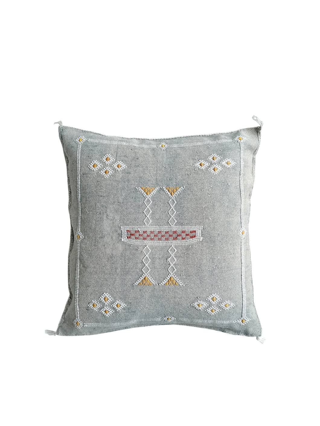 Moroccan Cactus Silk 50x50cm | Faded Stone