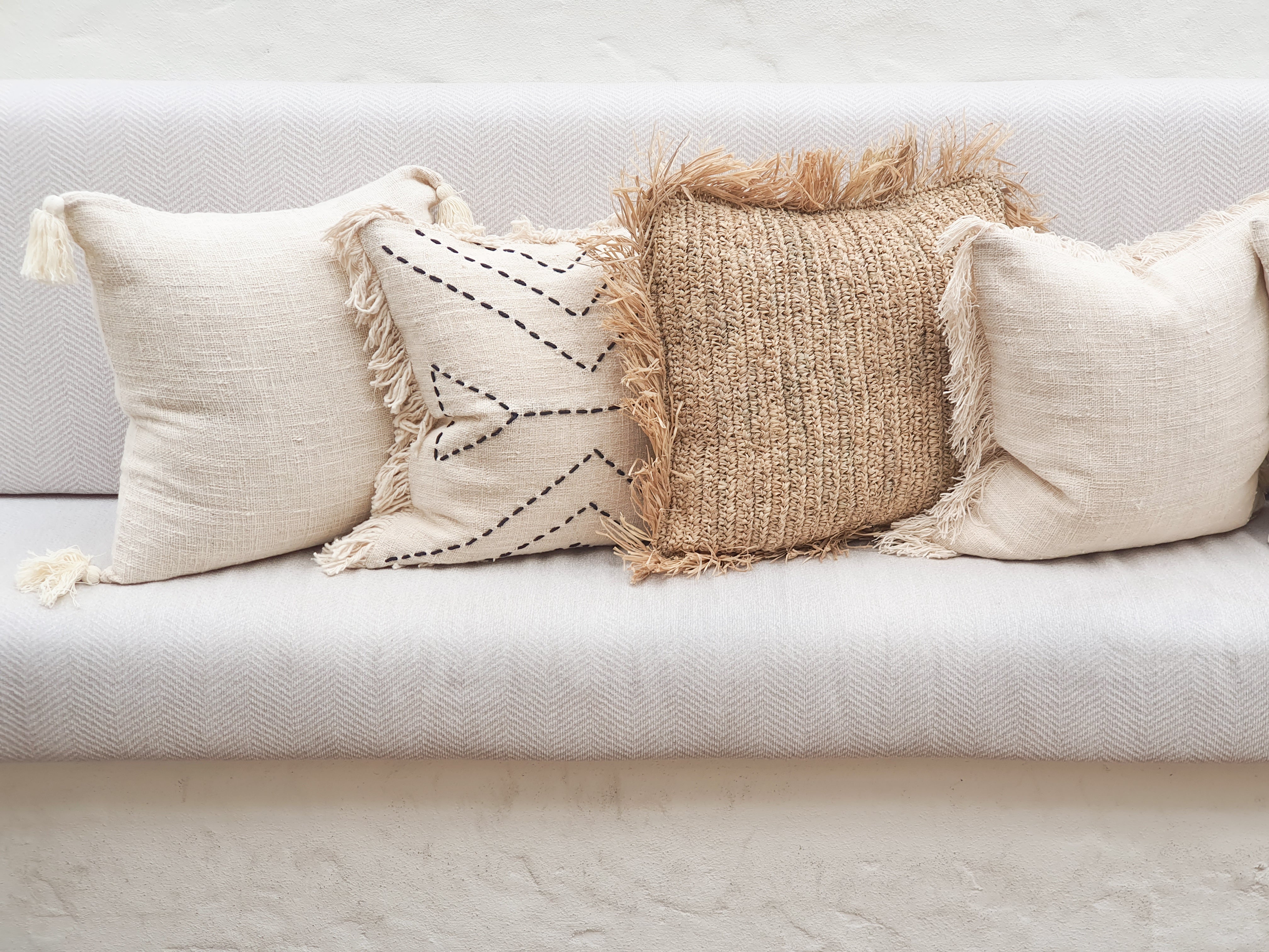 Villa | Luxe Cotton Cushion - 60 x 60cm